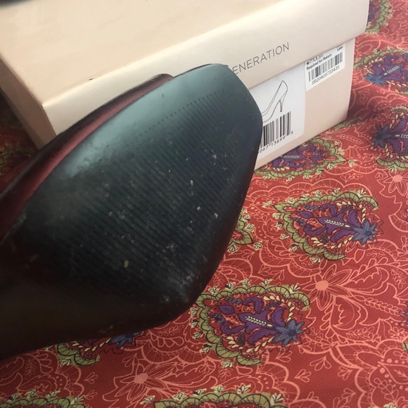 BCBG Generation Ruby Red Heels 7m - Picture 5 of 5